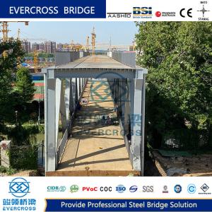 China Composite Deck Steel Truss Bridge Steel Highway Bridge Large Span wholesale