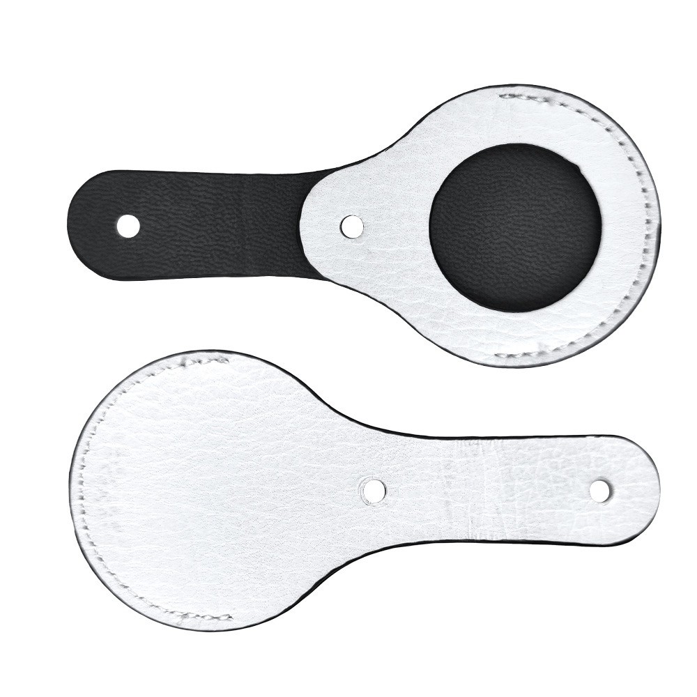 Customization Sublimation Leather Blanks Apple Airtag Tracker Locator Tracker