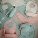 Practical Nontoxic Silicone Food Catcher Bibs Heatproof Lightweight