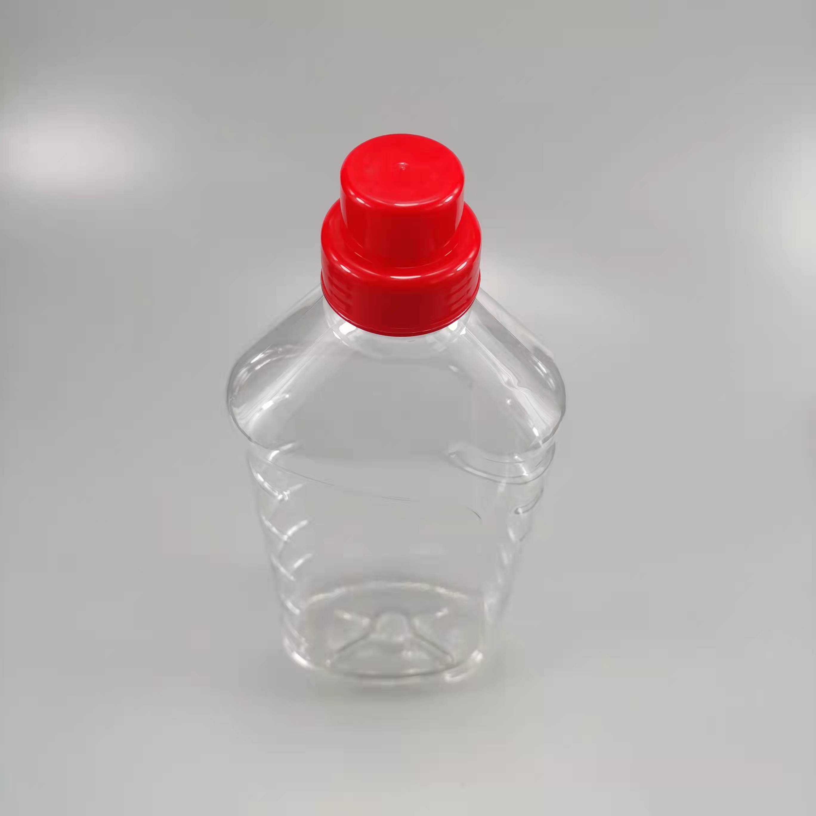 Screen Printing 1.25L PET Surface Cleaner Remover Floor Cleaner Bottle With Screw Cap