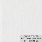 Cabinet Wood Grain PVC Decorative Film Pure Colour Blistering