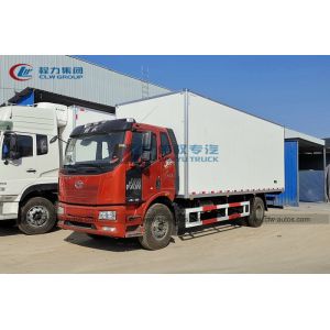 China 10 - 15T FAW 7.5 Meters Refrigerator Van Truck wholesale