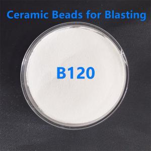 China Solid B120 Zirconia Ceramic Bead Blasting Round Ball For Pretreatment wholesale