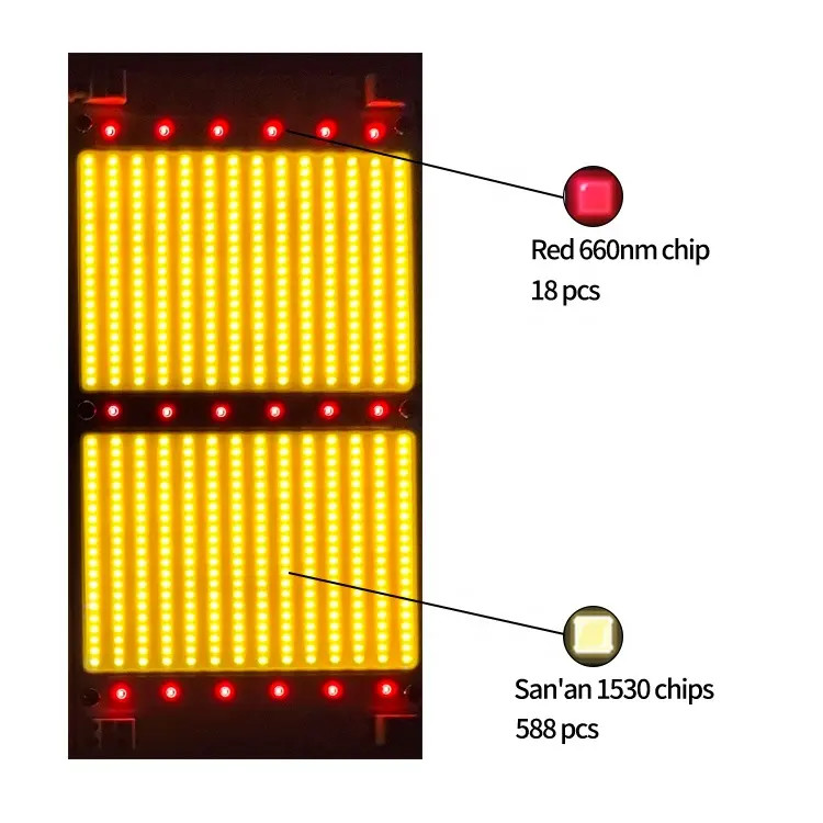 AC220V COB LED Module Inverted Cob Light Source Waterproof 100W
