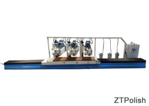 China Fully Automatic Stainless Steel Polishing Machine 5300x1600x4500mm Size wholesale