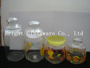 China clear storage containers, buy glass candy jar wholesale