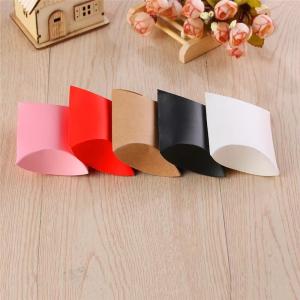 China Custom Make Brown Kraft Pillow Boxes Colorful Ivory Paper Candy Box small gift bag wholesale