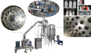 China Turmeric Pepper Garlic Chilli Powder Grinding Machine , Powder Milling Machine wholesale