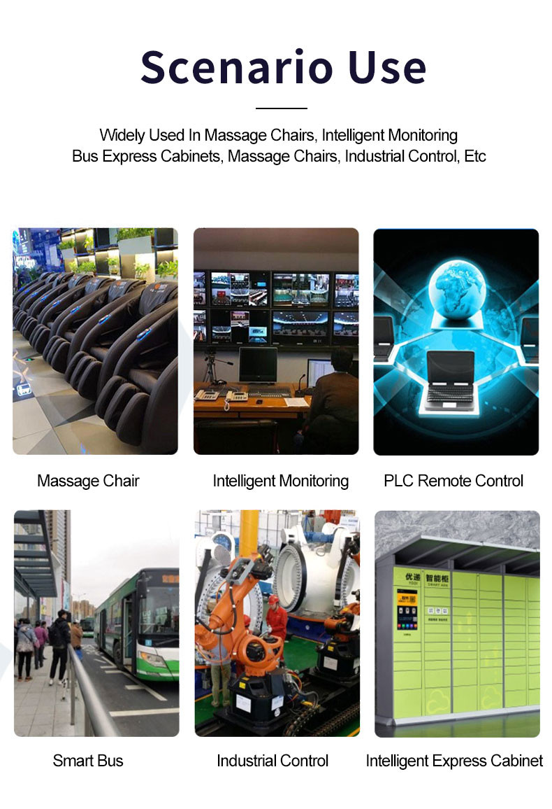 Wireless Black Industrial LTE Router , Practical 5G Industrial Cellular Router