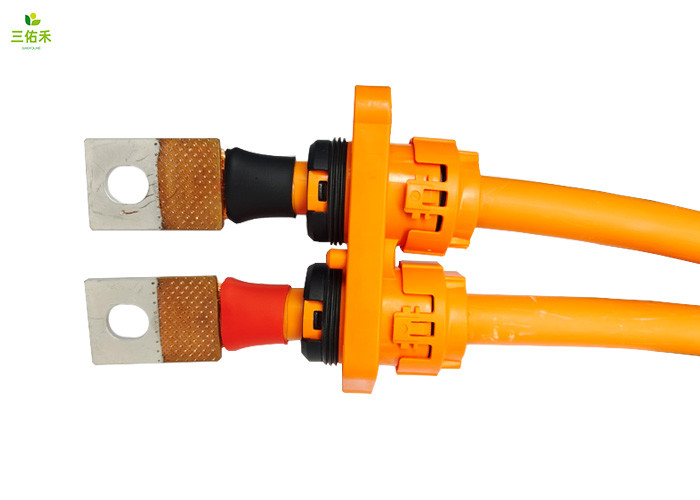 WDZ-DCYJR-125 70MM2 New Energy Wiring Harness AC1000V DC1500V High Voltage Wiring Harness Copper Nose Terminal Wiring