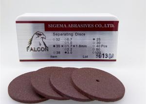 China High Strength Dental Diamond Discs Round Shape For Metals In Dental Lab / Clinic wholesale