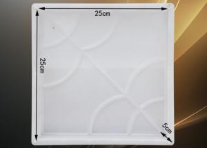 China Concrete Interlocking Driveway Paver Molds Single Mould Cavity PP Material wholesale