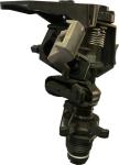Male Thread Rain Bird Plastic Impact Sprinkler 8-13 M Spray Distance