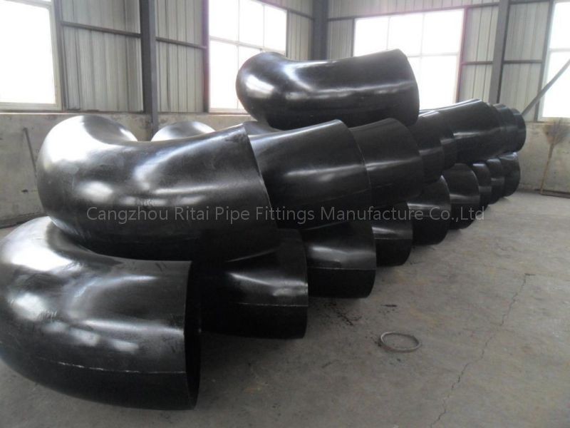 Seamless Long Radius 90 Degree Bend Big Size 45180 Degree SCH40 CS Pipe Elbow