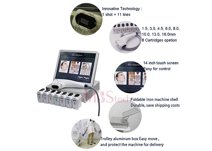 11 Lines 10000 Shots Deep Cleansing 4D 3D Hifu Facial Machine