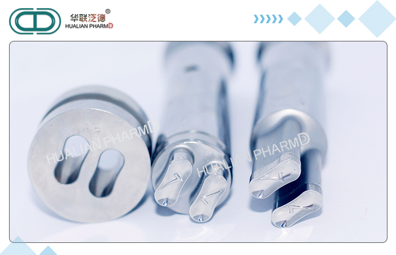 Customised Mould Automatic Tablet Press Machine Parts Tablet Press Dies And Punches