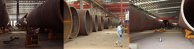 Self Adjustment Auto Welding Pipe Turning Rollers  For Pipe Support / Turning Bed