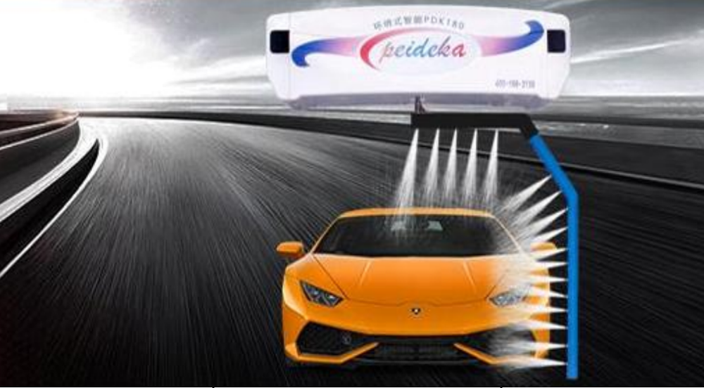 High Efficiency 110L PDK180 Automatic Touch Free Car Wash Output Power 1500W