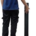 0.05% N Content 1 inch Carbon Fiber Tube 1200mm for Industrial Applications