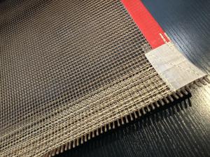 China High Temperature Resistant 4*4mm Ptfe Conveyor Belt wholesale