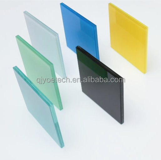 Fine Polished Edge Grey PVB Laminated Safety Glass for Advanced Processing Efficiency