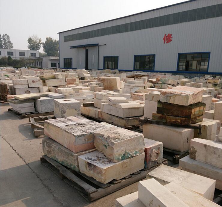 Refractoriness Degree 1770° Refractoriness 2000° Recycled Waste AZS Grog Scrap Leading Production