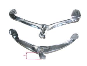 China Motorcycle Gear Change Pedal Chrome C100/T110/SMAHS110 wholesale