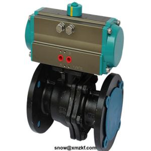 China DA or SA rack and pinion pneumatic rotary actuator control for ball valves wholesale