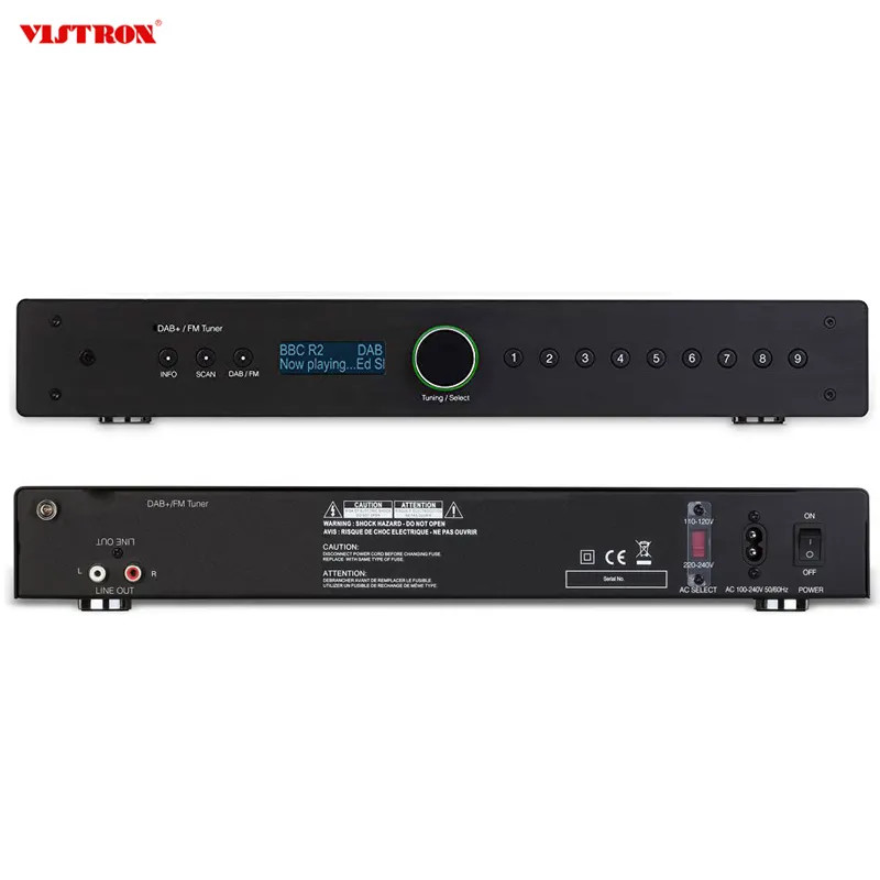 OEM HD Stereo AM FM Radio HIFI Component Synthesized Digital Tuner