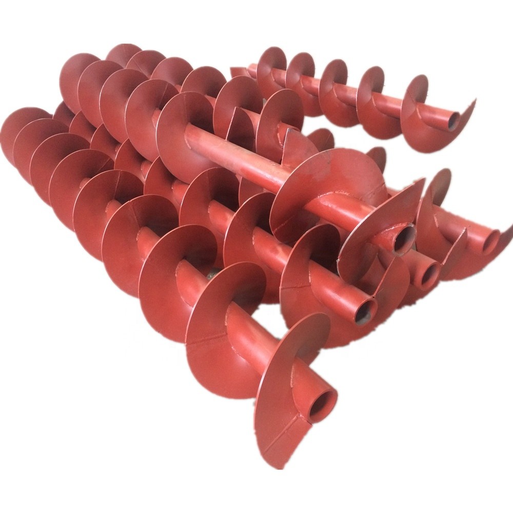 Wesew Auger Feeder For Grain Silo With Customizable Screw Flight