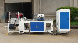 China Auto Plastic Flat Bag Making Equipment With Heat Sealing Device wholesale