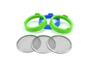 China Food Grade 304SS Stainless Steel Sprouting Lids Jar Kit wholesale