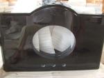 Black Natural Granite Countertops , High Density Solid Black Granite Countertops