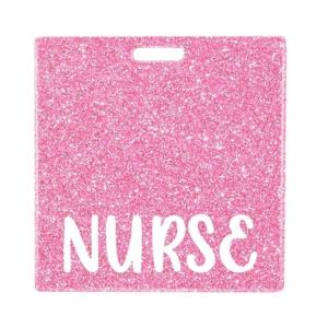 China Glitter Resin Acrylic Sheet Badge Buddy The Essential Model for Business Gift Giving wholesale