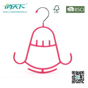 China Betterall Multifunctional Bell-shaped PVC Metal Hanger for scarves wholesale