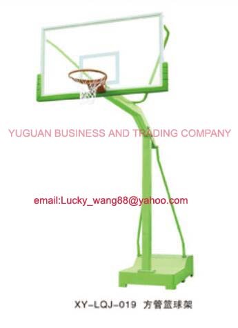 stationary single arm basketball out door type