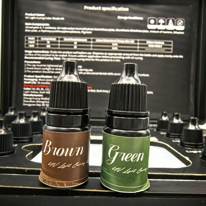 Glaze Set Multicolor Glaze Set-4Piece Set Strong Biocompatibility with Certified Medical-Grade Materials