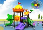 ODM Kids Plastic Playground Equipment , Daycare Outdoor Playground Equipment