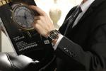 KINYUED Men's business waterproof automatic wrist watches fashion hollow