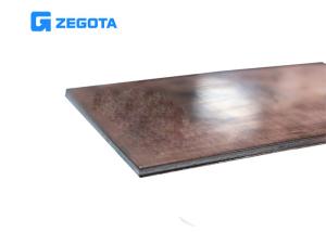 China Ultra Thin Copper Clad Aluminum Sheet , Copper Clad Aluminum Strip wholesale