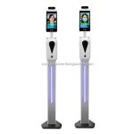 Hands Washing Display Color 16.7M Face Recognition Infrared Thermometer