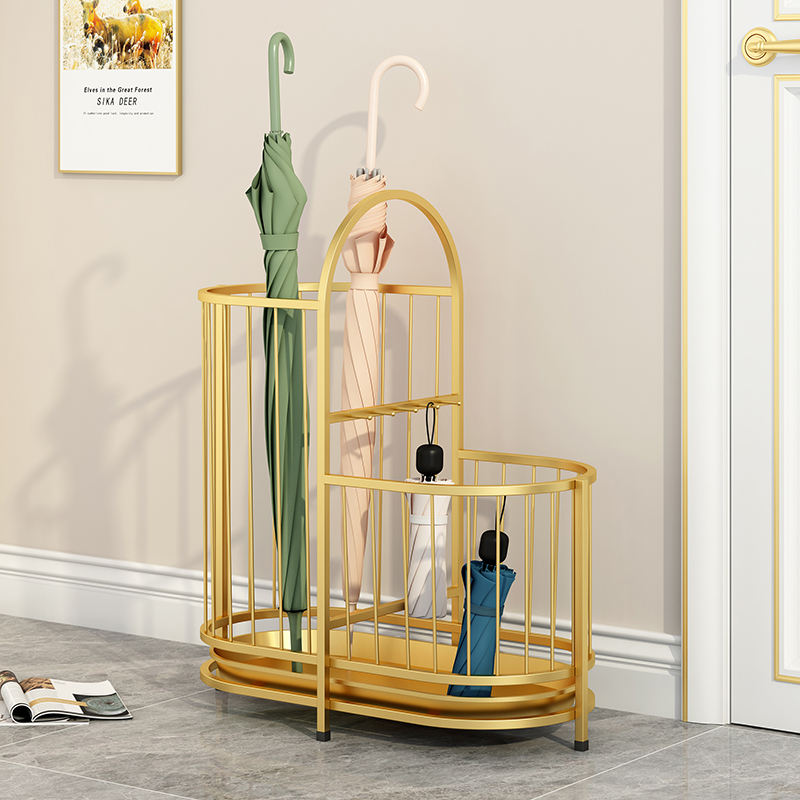 China Customized Metal Hotel Umbrella Stand Detachable Self Service Umbrella Stand wholesale