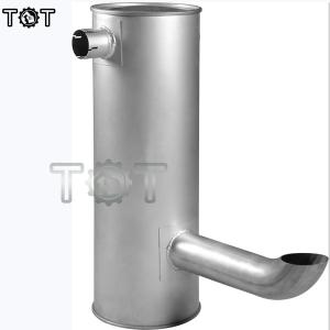 China KATO HD1430 Excavator Motor Vehicle Mufflers For 6D24 Engine wholesale
