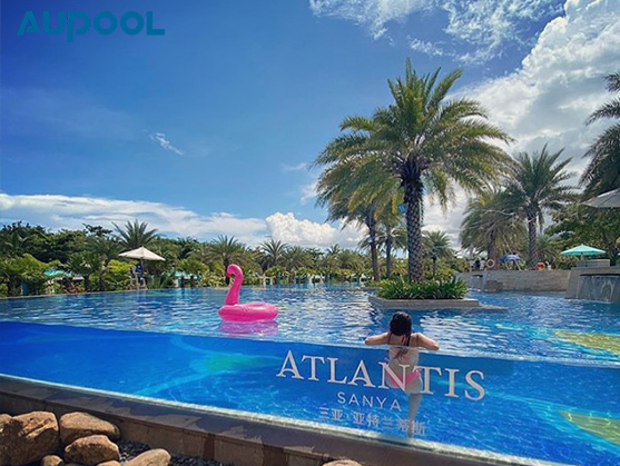 Villa Garden Acrylic Swimming Pool with High Light Transmission and 1.20g/cm3 Density
