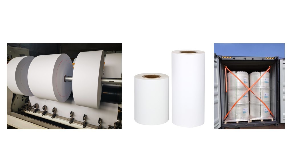 FSC A Grade 45-80gsm Jumbo Thermal Paper Roll For ATM / POS Machine