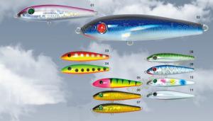 China New design best sale 11g 10cm plastic wobber fishing lure wholesale
