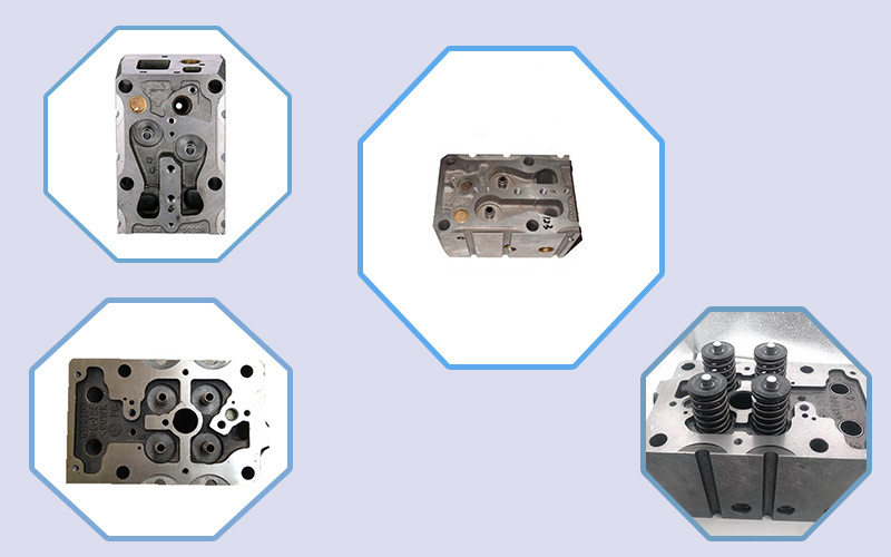 Az1095040123 Sinotruk HOWO Cylinder Head Assembly