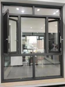 China Powder Sprayed Aluminum Casement Windows Color Customized wholesale
