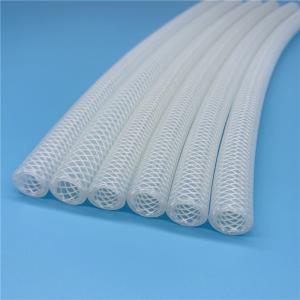 China Reinforced Silicone Hose Polyster Braided High Temperature Resistant In Pharmaceutical Vessels wholesale