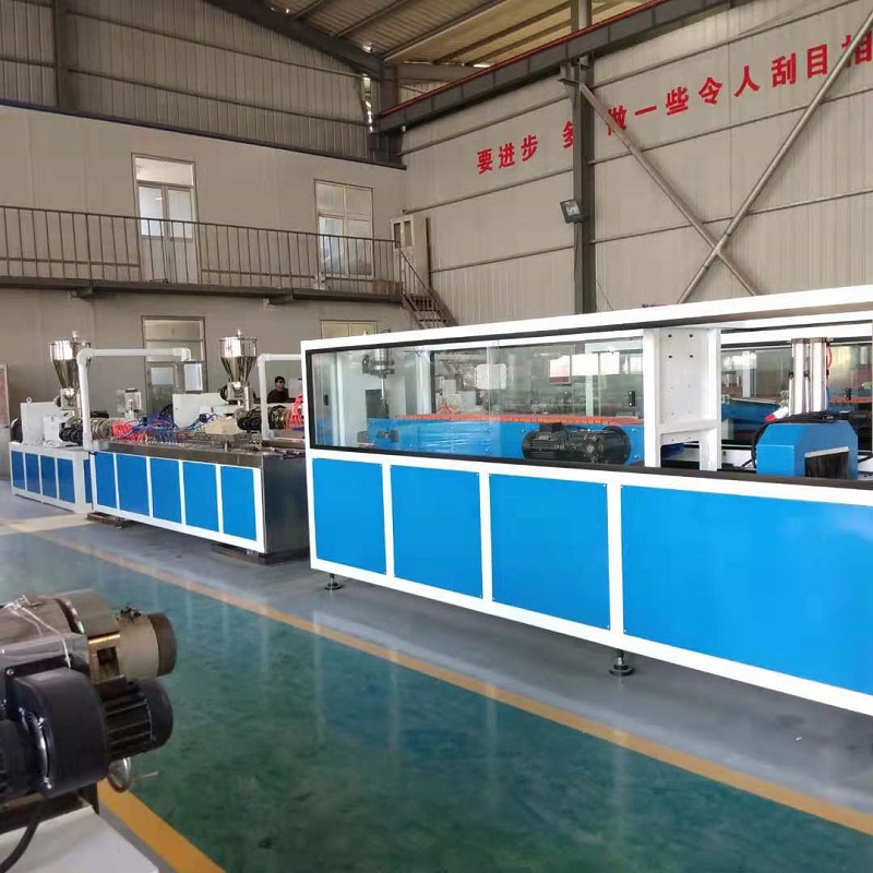 PP Plastic Geo Strap Band Making Machine/Geostrap Machine with 38 Crmoala Screw Material